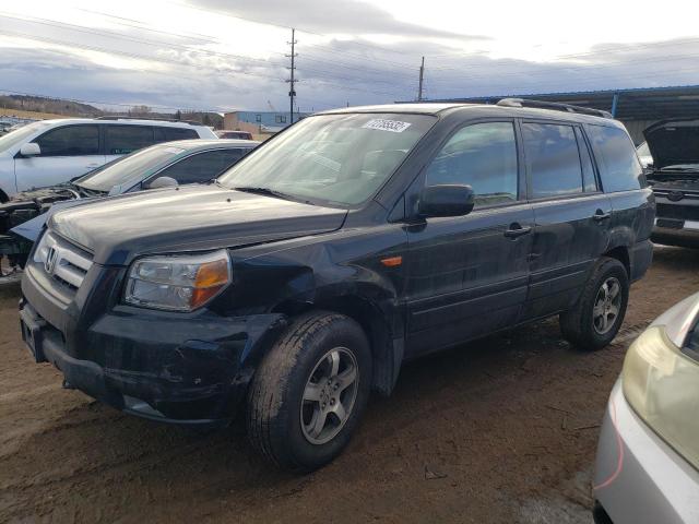 HONDA PILOT EXL 2008 with VIN 5FNYF18598B024799 - Photo from auction
