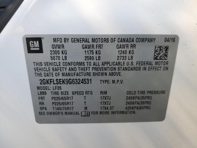 Foto 14 de la subasta – 2016 GMC TERRAIN SL con VIN 2GKFLSEK9G6324531