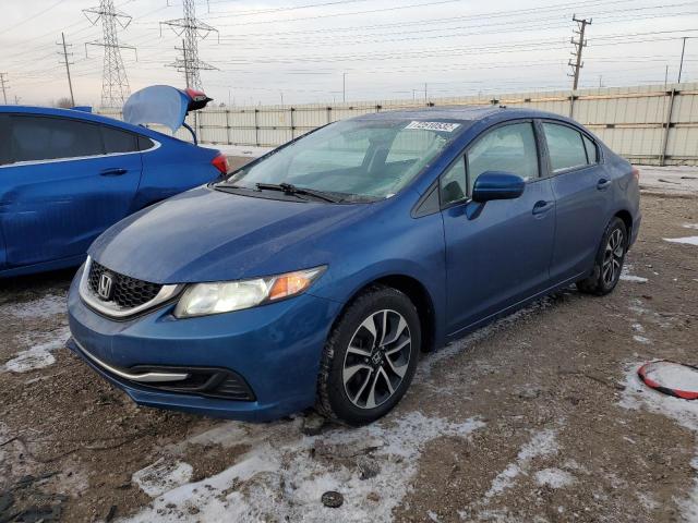 HONDA CIVIC EX 2015 with VIN 19XFB2F8XFE067461 - Photo from auction
