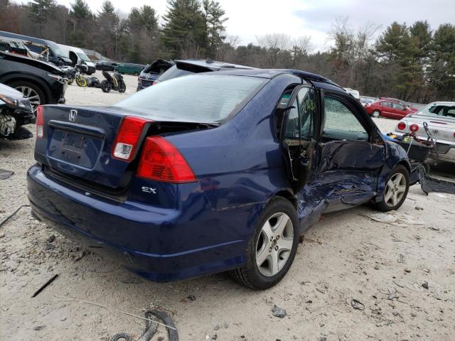 Photo 3 from auction – 2004 HONDA CIVIC EX with VIN 2HGES26704H544811