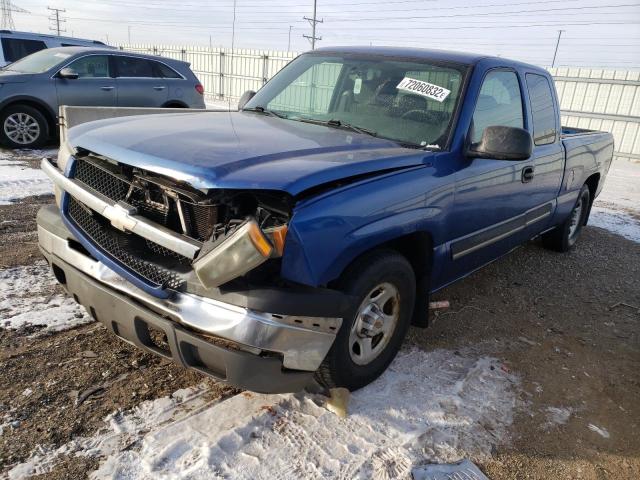 CHEVROLET SILVERADO 2004 with VIN 2GCEC19T441182604 - Photo from auction