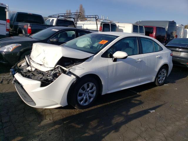 TOYOTA COROLLA LE 2021 with VIN 5YFEPMAE3MP166107 - Photo from auction