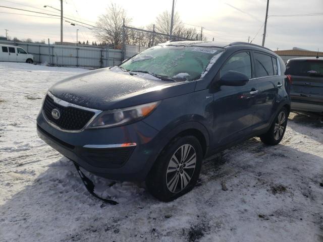 KIA SPORTAGE E 2016 with VIN KNDPCCAC6G7829785 - Photo from auction