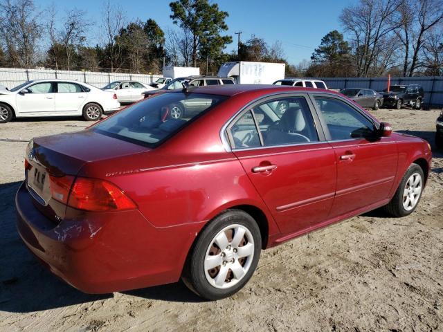Photo 3 from auction – 2009 KIA OPTIMA LX with VIN KNAGE228395325382