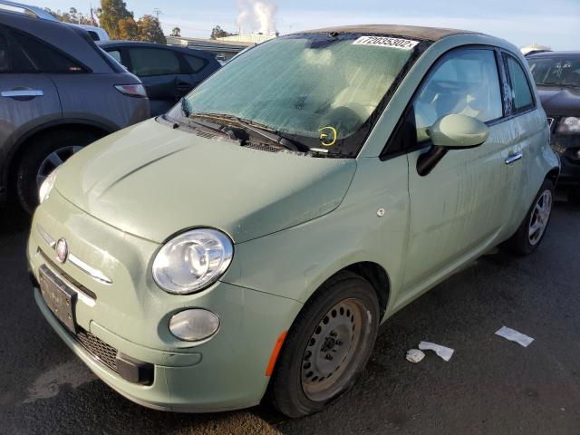 FIAT 500 POP 2012 with VIN 3C3CFFDR5CT381153 - Photo from auction