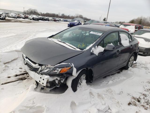 Photo 1 from auction – 2012 HONDA CIVIC LX with VIN 19XFB2F54CE000808