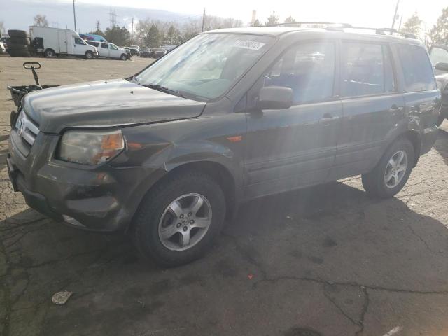 HONDA PILOT EX 2006 with VIN 2HKYF18646H536560 - Photo from auction