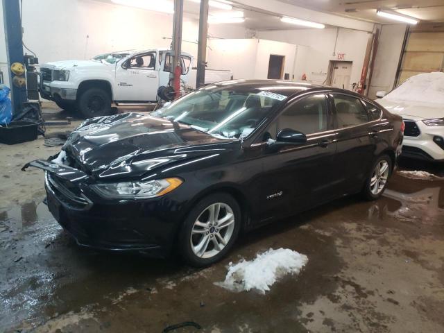 FORD FUSION SE 2018 with VIN 3FA6P0LU3JR147540 - Photo from auction