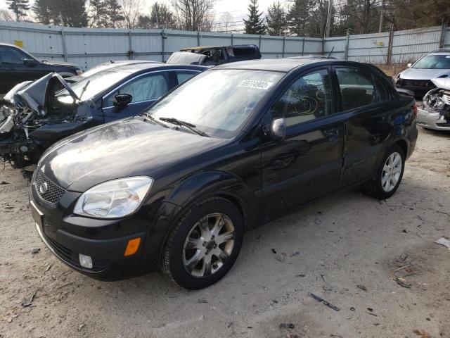 KIA RIO BASE 2009 with VIN KNADE223296495086 - Photo from auction
