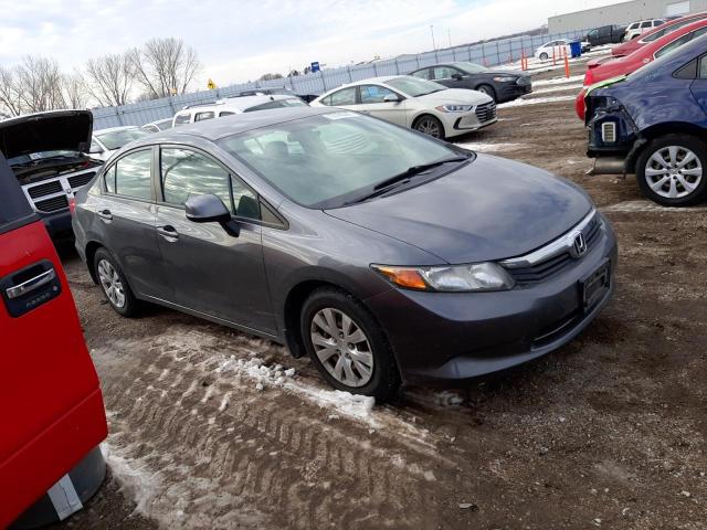 Photo 4 from auction – 2012 HONDA CIVIC LX with VIN 19XFB2F56CE045362