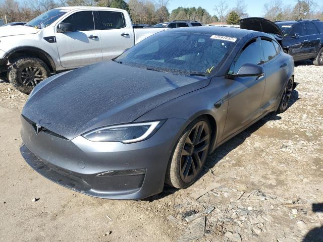 TESLA MODEL S 2022 with VIN 5YJSA1E63NF473585 - Photo from auction