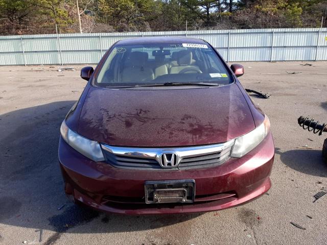 Photo 5 from auction – 2012 HONDA CIVIC LX with VIN 19XFB2F55CE390317