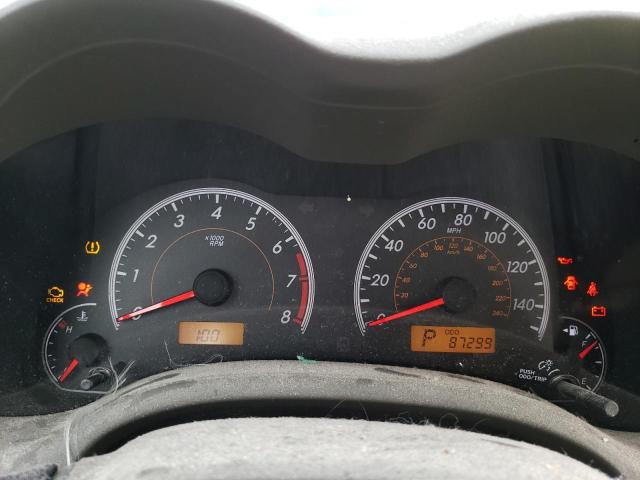 Photo 9 from auction – 2009 TOYOTA COROLLA BA with VIN 1NXBU40E99Z113141