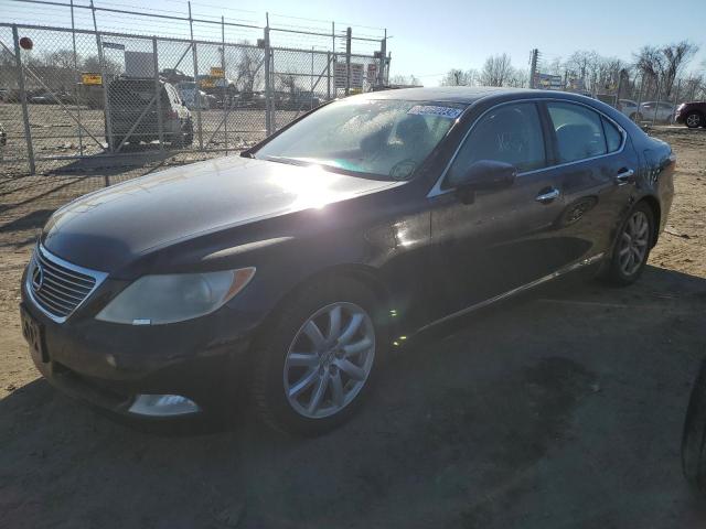 LEXUS LS 460 2007 with VIN JTHBL46FX75049592 - Photo from auction