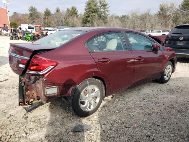 Photo 3 from auction – 2014 HONDA CIVIC LX with VIN 2HGFB2F55EH515485