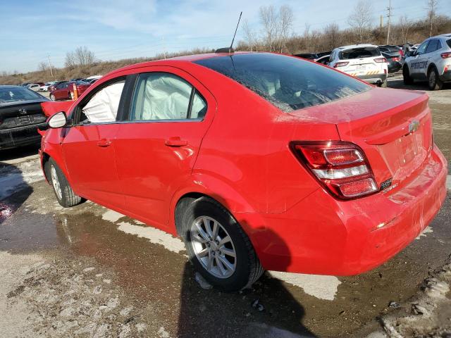 Photo 2 from auction – 2017 CHEVROLET SONIC LT with VIN 1G1JD5SH6H4156887