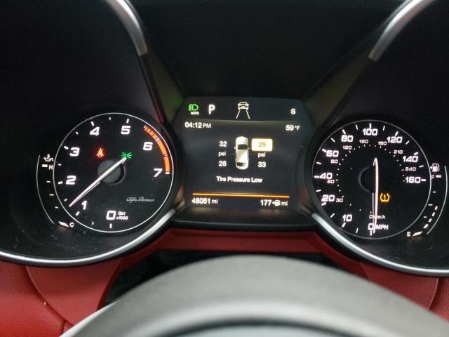 Photo 9 from auction – 2018 ALFA ROMEO GIULIA TI with VIN ZARFAECN6J7573981