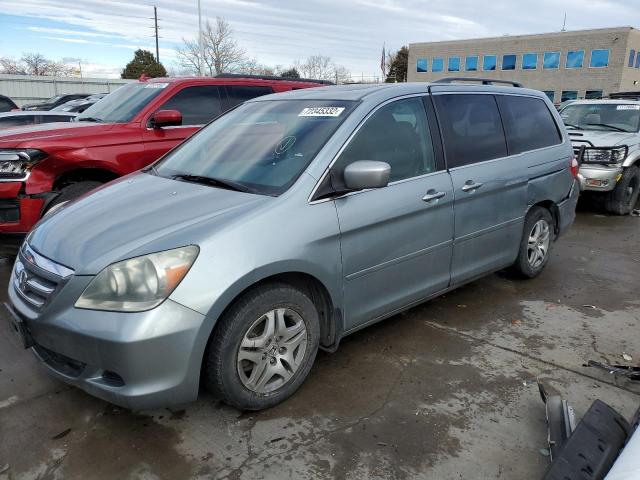HONDA ODYSSEY EX 2005 with VIN 5FNRL38795B113858 - Photo from auction