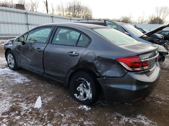 Photo 2 from auction – 2013 HONDA CIVIC LX with VIN 19XFB2F50DE006171