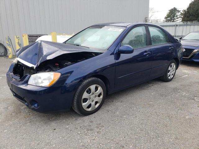 KIA SPECTRA LX 2006 with VIN KNAFE122965356732 - Photo from auction