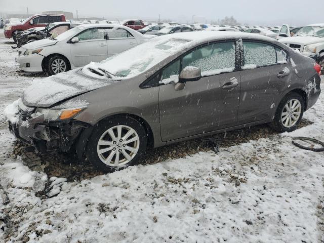 HONDA CIVIC EXL 2012 with VIN 2HGFB2F93CH543947 - Photo from auction