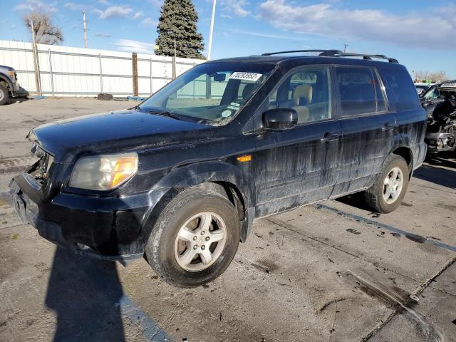 HONDA PILOT EXL 2007 with VIN 2HKYF18547H535496 - Photo from auction