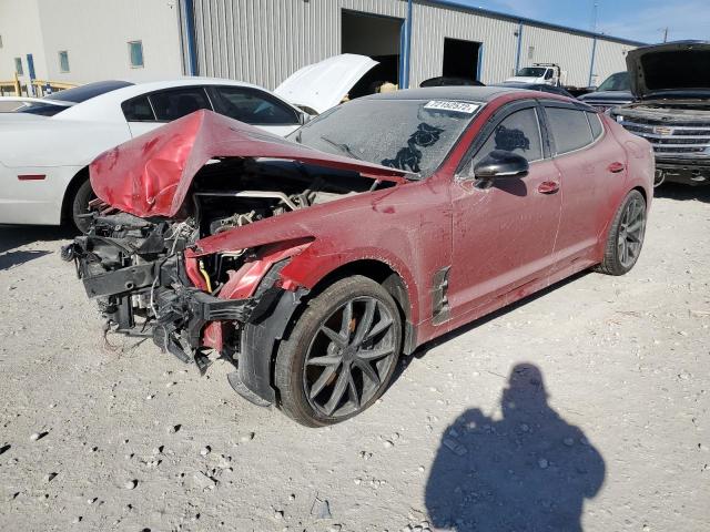KIA STINGER GT 2022 with VIN KNAE35LD8N6102866 - Photo from auction
