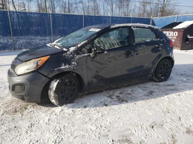 KIA RIO LX 2014 with VIN KNADM5A3XE6917685 - Photo from auction