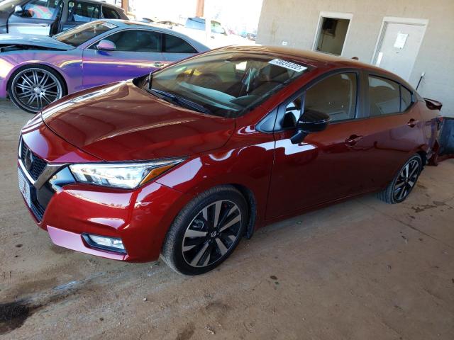 NISSAN VERSA SR 2021 with VIN 3N1CN8FV0ML917855 - Photo from auction