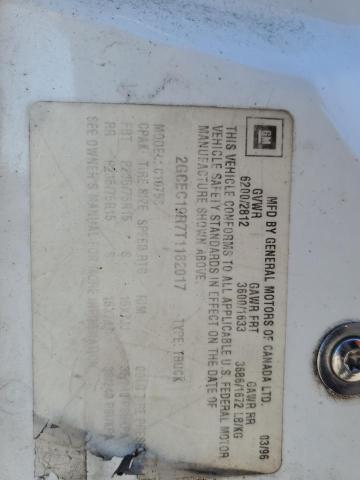 Photo 10 from auction – 1996 CHEVROLET GMT-400 C1 with VIN 2GCEC19R7T1182017