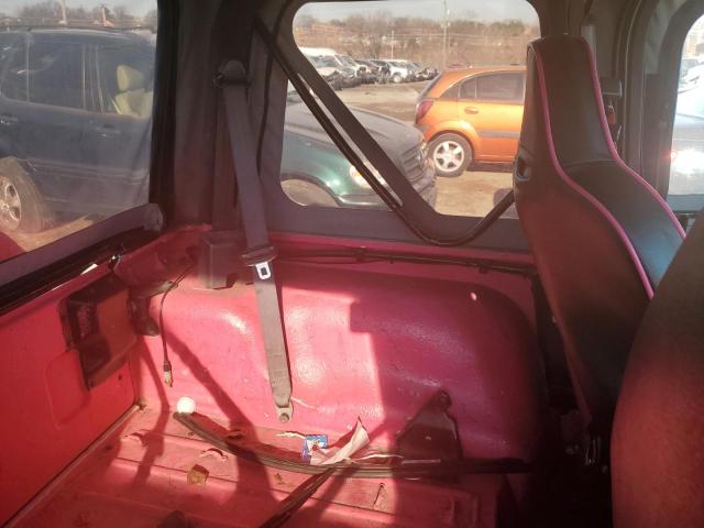Photo 10 from auction – 2000 JEEP WRANGLER / with VIN 1J4FA49S5YP789813