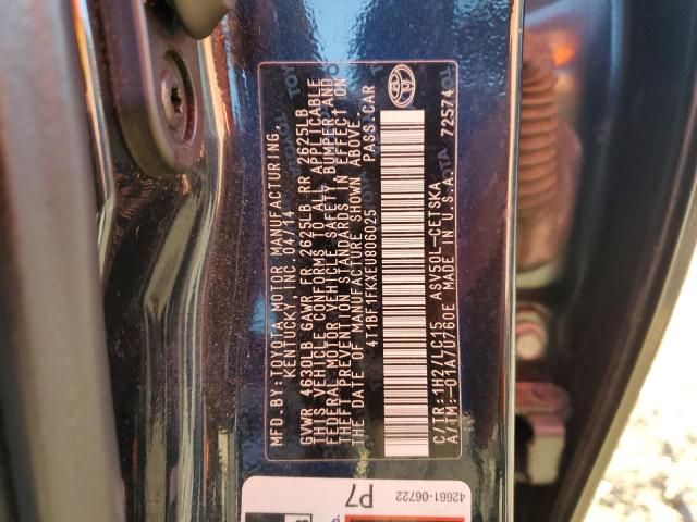 Photo 14 from auction – 2014 TOYOTA CAMRY L with VIN 4T1BF1FKXEU806025