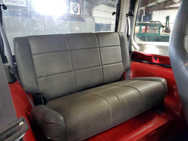 Photo 10 from auction – 1998 JEEP WRANGLER / with VIN 1J4FY29P5WP735758