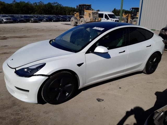 TESLA MODEL 3 2021 with VIN 5YJ3E1EB5MF054657 - Photo from auction