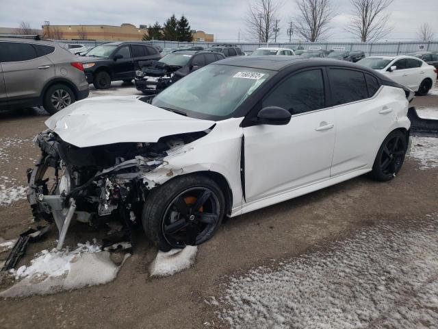 Photo 1 from auction – 2022 NISSAN SENTRA SR with VIN 3N1AB8DV4NY244592