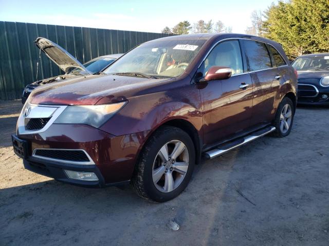 ACURA MDX TECHNO 2012 with VIN 2HNYD2H48CH514361 - Photo from auction