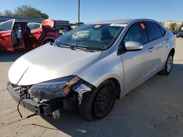 TOYOTA COROLLA L 2019 with VIN 2T1BURHE3KC218007 - Photo from auction