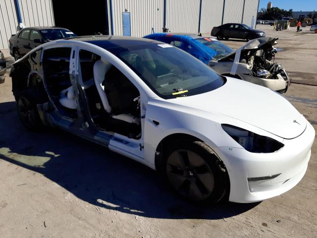 Photo 4 from auction – 2021 TESLA MODEL 3 with VIN 5YJ3E1EB5MF054657
