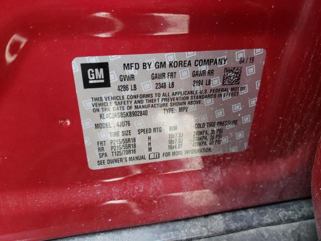 Photo 14 from auction – 2019 BUICK ENCORE PRE with VIN KL4CJASB5KB902840