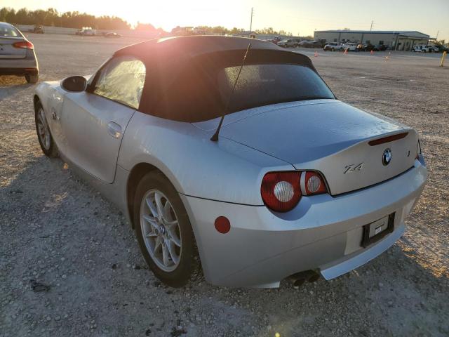 Photo 2 from auction – 2005 BMW Z4 2.5 with VIN 4USBT33535LS54570