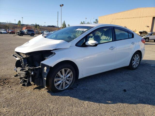 KIA FORTE LX 2014 with VIN KNAFX4A66E5250849 - Photo from auction