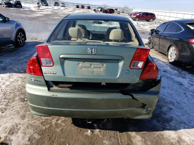 Photo 6 from auction – 2004 HONDA CIVIC LX with VIN 2HGES16524H594053