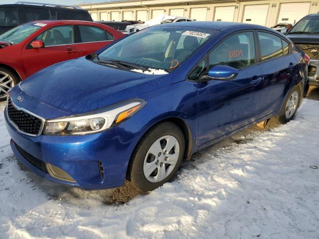 KIA FORTE LX 2017 with VIN 3KPFK4A75HE161552 - Photo from auction