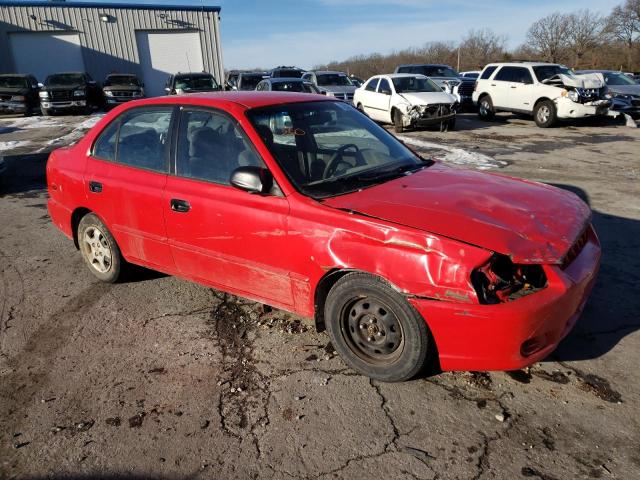Photo 4 from auction – 2001 HYUNDAI ACCENT GL with VIN KMHCG45C71U191487