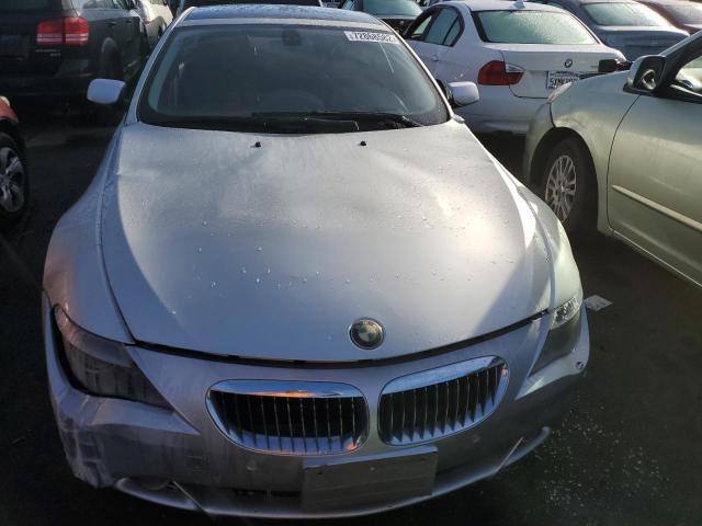 Photo 5 from auction – 2005 BMW 645 CI AUT with VIN WBAEH73435B193744