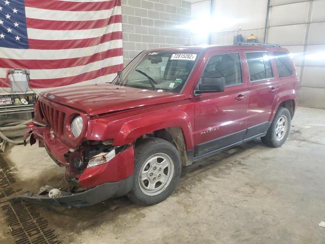 Photo 1 from auction – 2015 JEEP PATRIOT SP with VIN 1C4NJRBB4FD411926