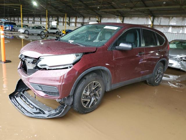 HONDA CR-V SE 2016 with VIN 2HKRM3H47GH525638 - Photo from auction