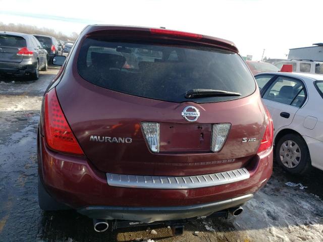 Photo 6 from auction – 2006 NISSAN MURANO SL with VIN JN8AZ08W86W525918
