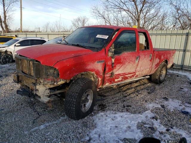 FORD F250 SUPER 2003 with VIN 1FTNW21PX3ED07243 - Photo from auction