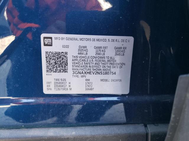 Photo 14 from auction – 2022 CHEVROLET EQUINOX LS with VIN 3GNAXHEV2NS180754